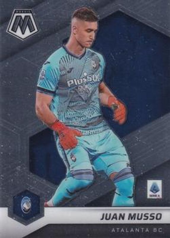 Juan Musso 2021 Mosaic Serie A #4 Base RAW