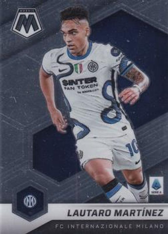 Lautaro Martinez 2021 Mosaic Serie A #136 Base RAW