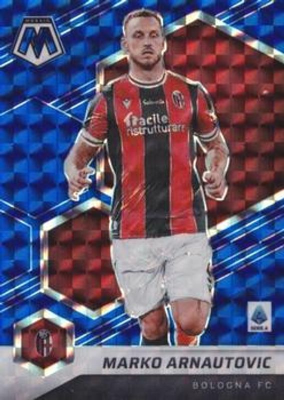 Marko Arnautovic 2021 Mosaic Serie A #170 Blue /99 RAW