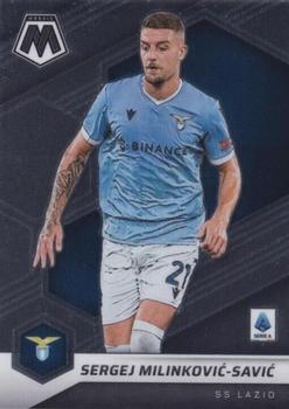 Sergej Milinkovic-Savic 2021 Mosaic Serie A #89 Base RAW