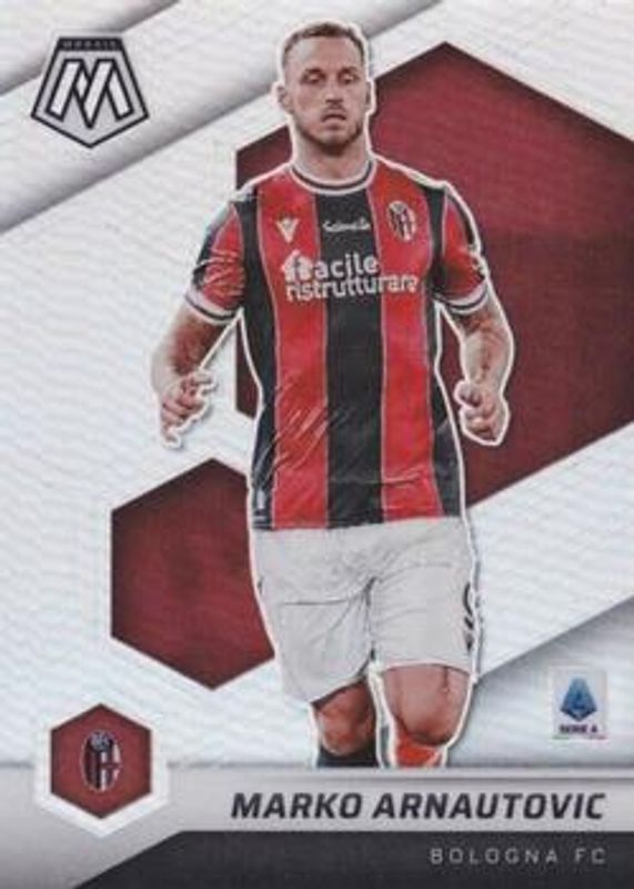 Marko Arnautovic 2021 Mosaic Serie A #170 Silver RAW