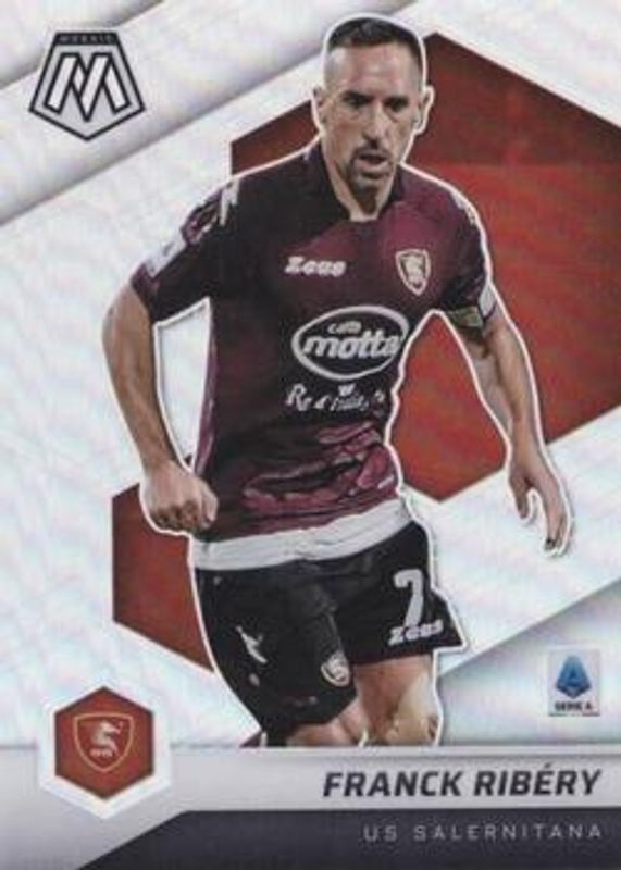 Franck Ribery 2021 Mosaic Serie A #59 Silver RAW
