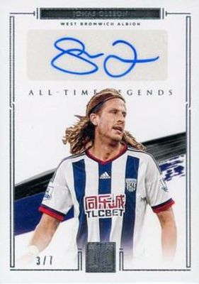 2020 Impeccable Premier League #AT-JOL All Time Legends /99