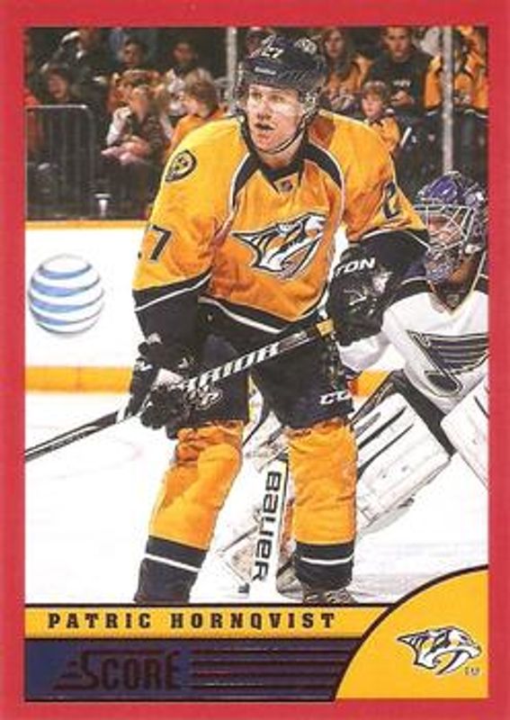 Patric Hornqvist 2013 Score #277 Red RAW