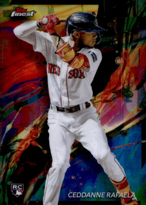 Ceddanne Rafaela 2024 Topps Finest #18 Common - Oil Spill