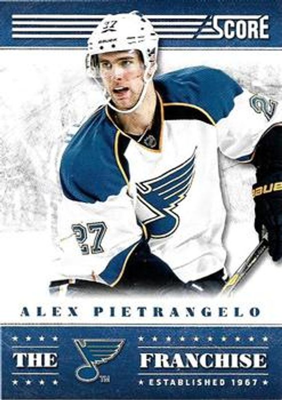 Alex Pietrangelo 2013 Score #TF-25 The Franchise RAW