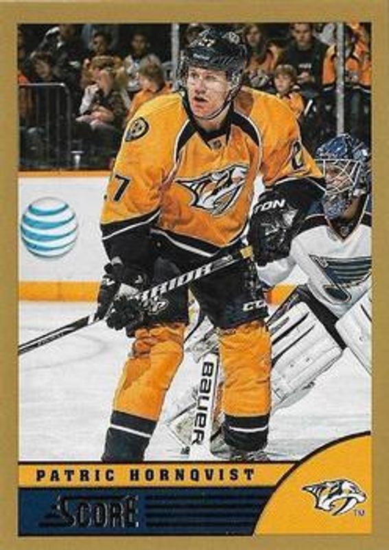 Patric Hornqvist 2013 Score #277 Gold RAW