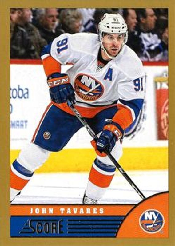 John Tavares 2013 Score #308 Gold RAW