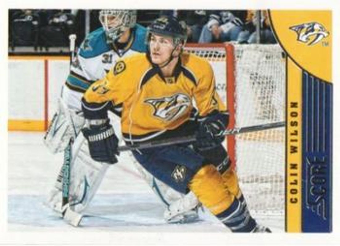 Colin Wilson 2013 Score #283 Red Back RAW