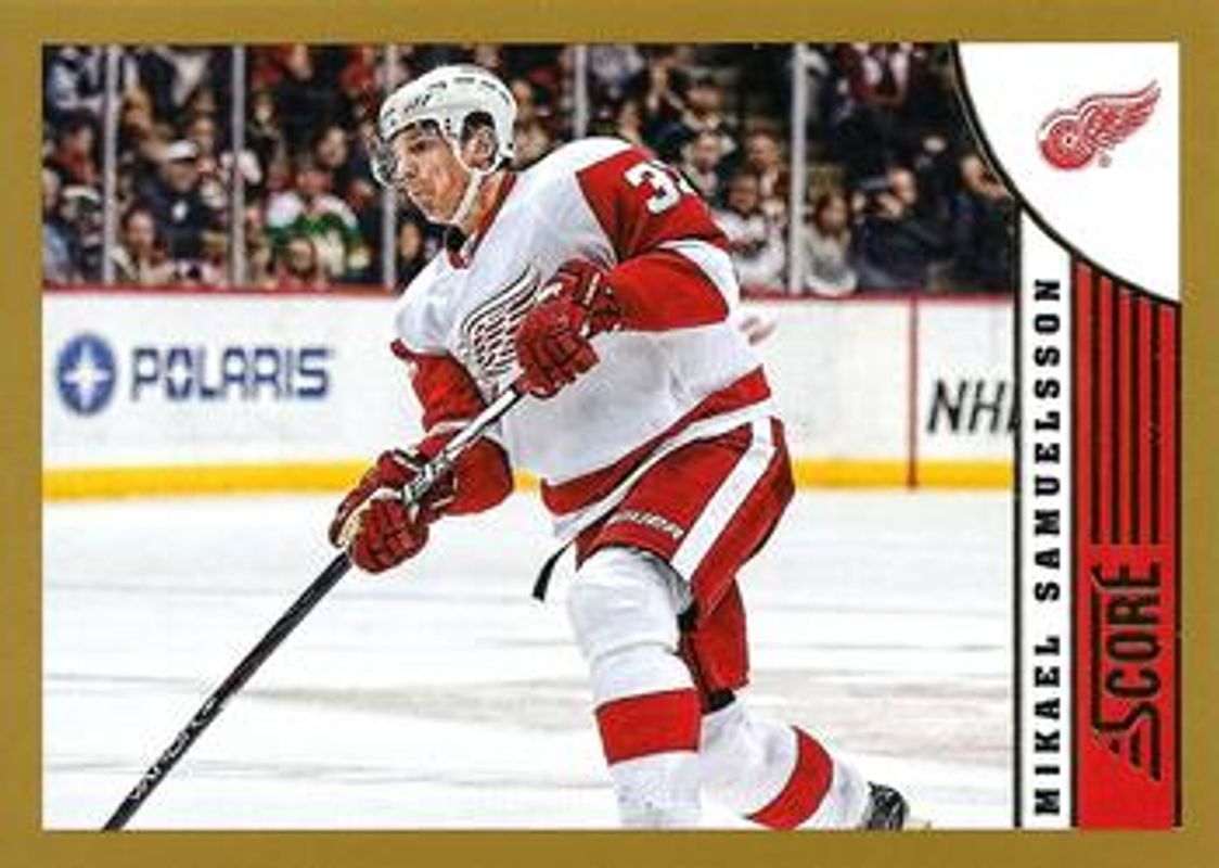 Mikael Samuelsson 2013 Score #173 Gold RAW