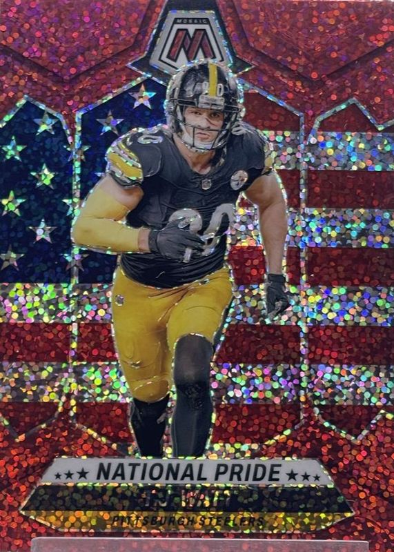 2024 Mosaic #266 National Pride - Red Sparkle /(SSP)