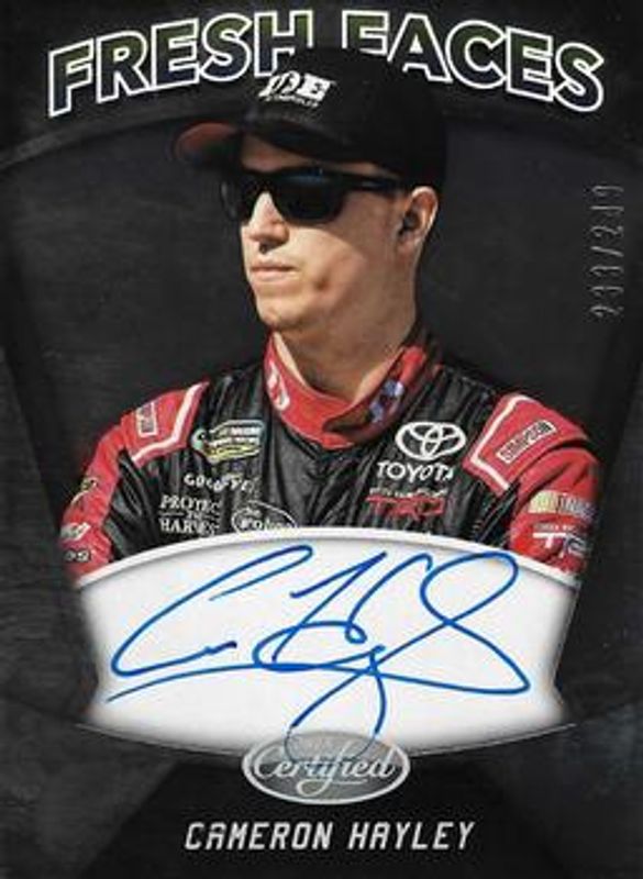 2018 Certified NASCAR #FFS-CH Fresh Faces Signatures /25