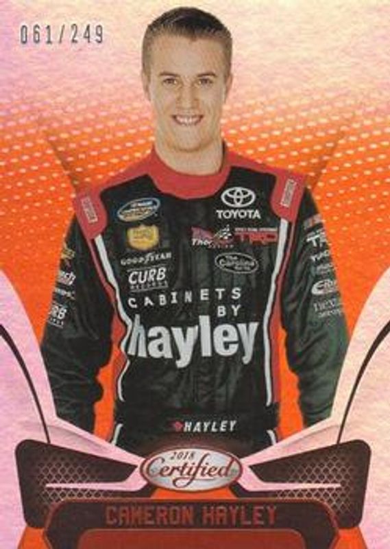 2018 Certified NASCAR #42 Orange /249