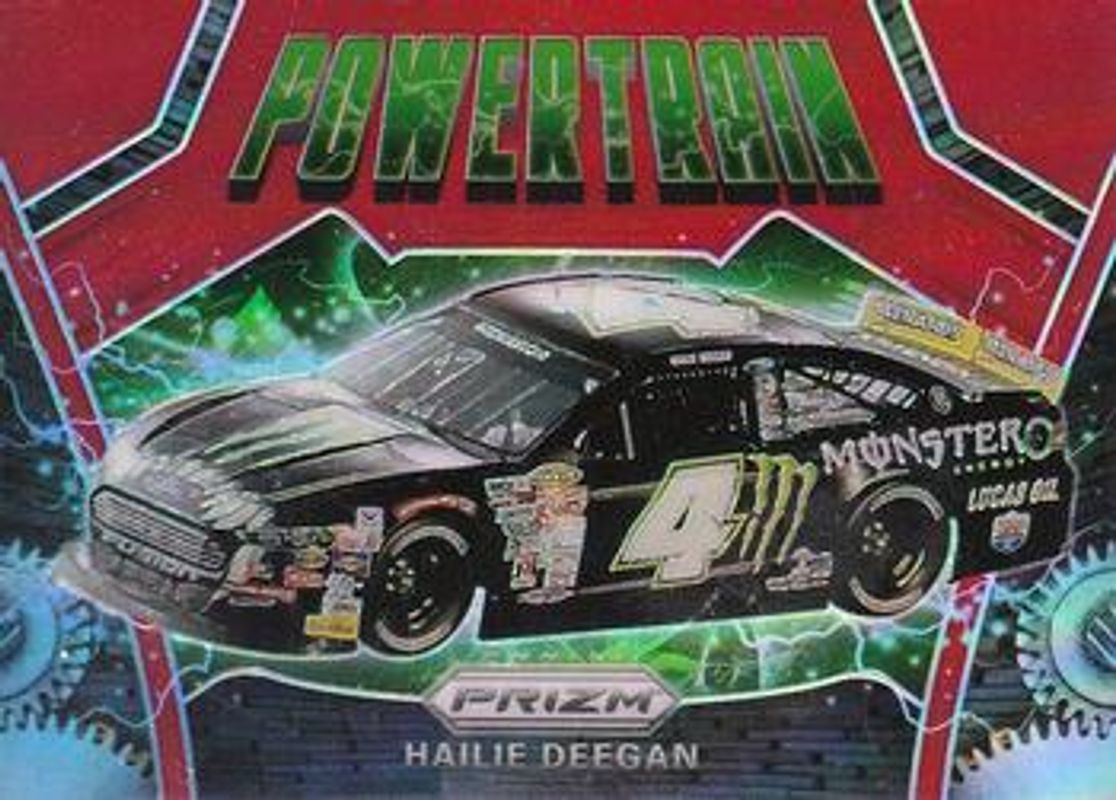 Hailie Deegan 2020 Prizm NASCAR #90 Red RAW