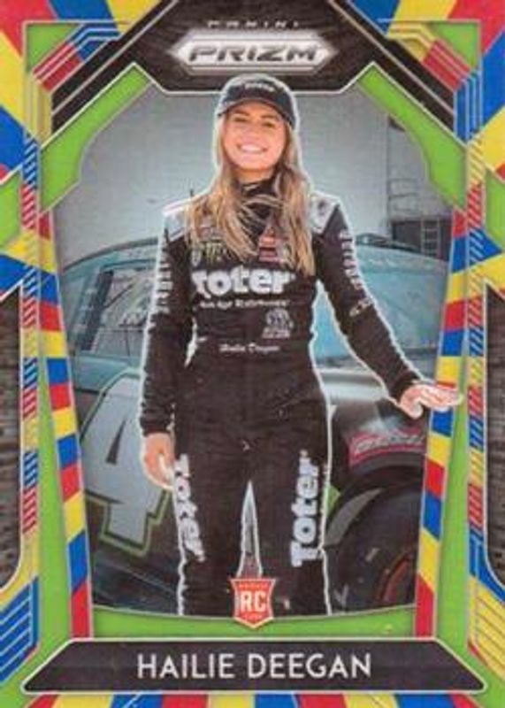 Hailie Deegan 2020 Prizm NASCAR #56a Rainbow /24 RAW