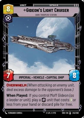 2024 Shadows of the Galaxy #242 Base