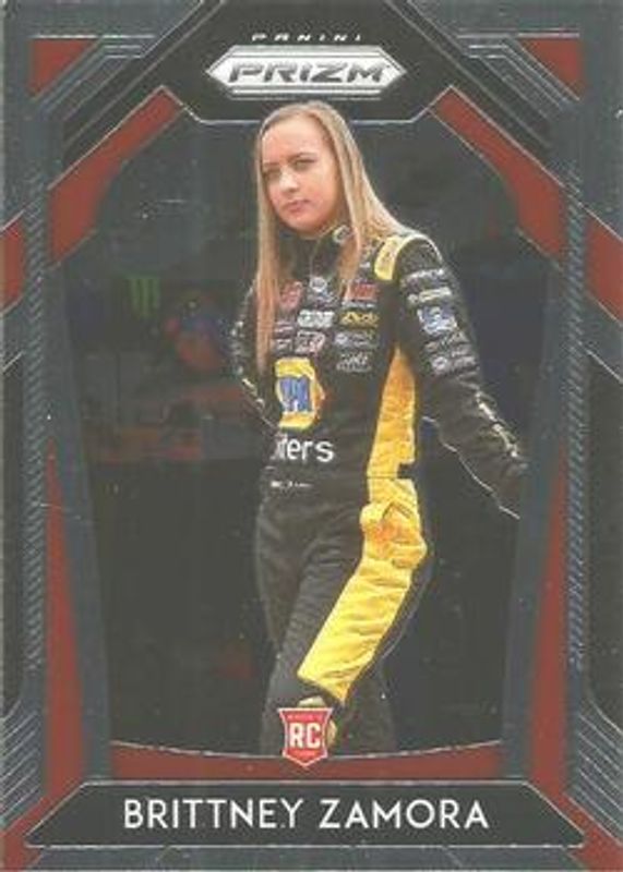 Brittney Zamora 2020 Prizm NASCAR #59 Base Rookie RAW