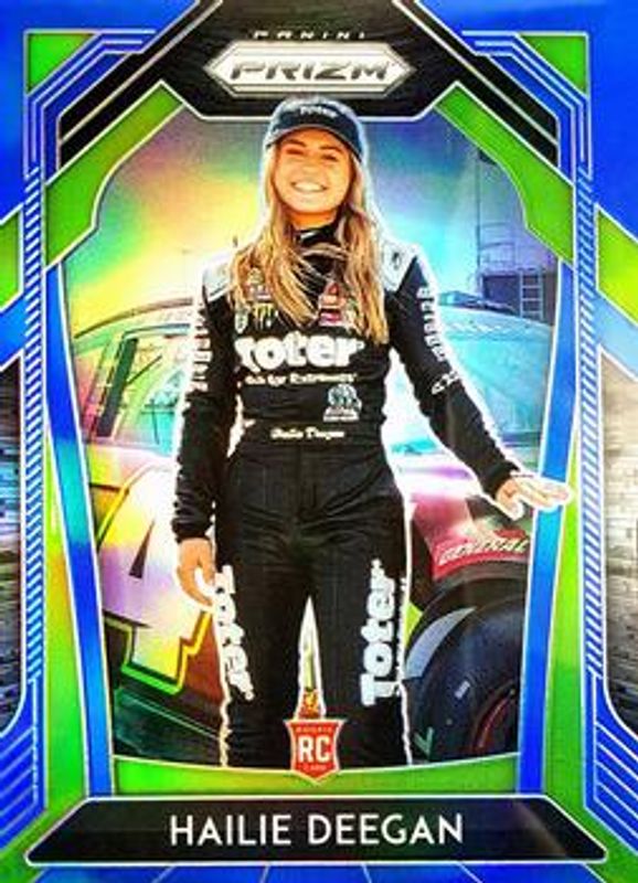 Hailie Deegan 2020 Prizm NASCAR #56a Blue RAW