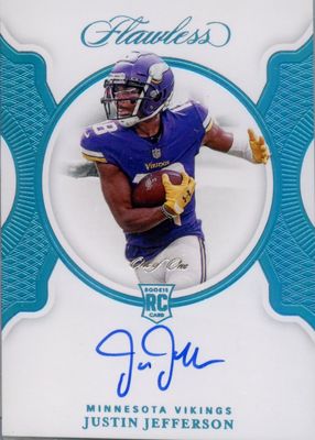2020 Flawless #FRS-JJE Flawless Rookie Signatures - Platinum /1
