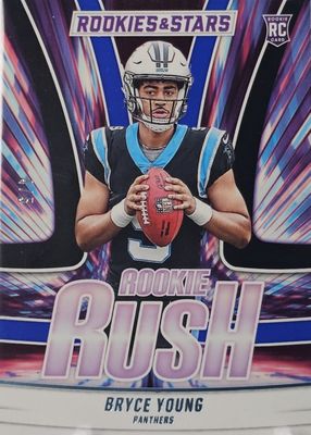 2023 Rookies & Stars #RR-3 Rookie Rush - Black & Blue /5