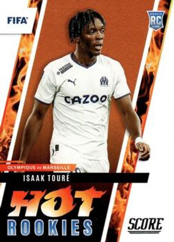 Isaak Toure 2022 Score FIFA #13 Hot Rookies RAW