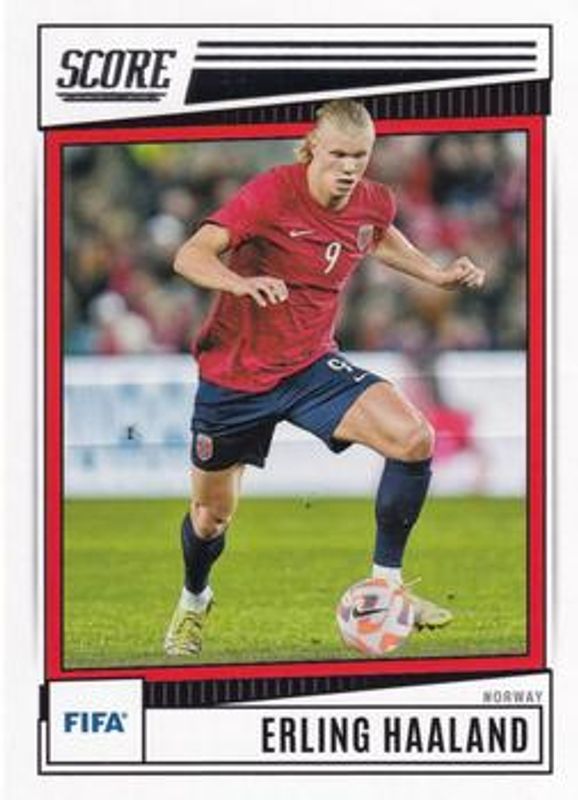 Erling Haaland 2022 Score FIFA #120 Base RAW