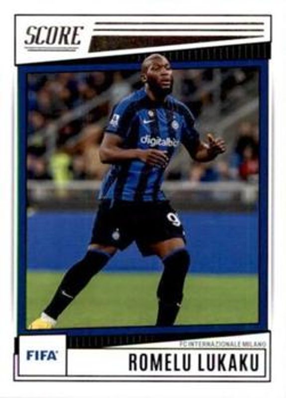 Romelu Lukaku 2022 Score FIFA #71 Base RAW