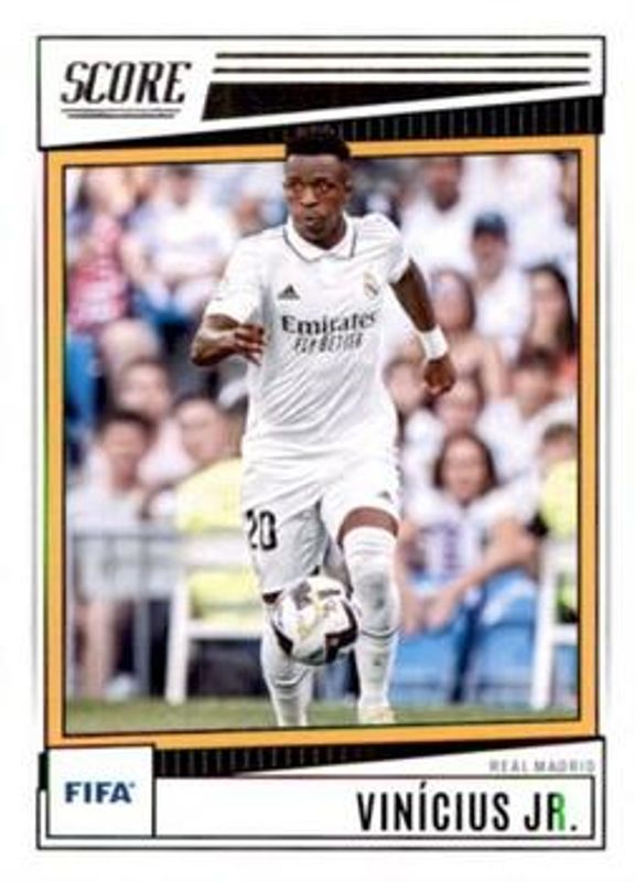 Vinicius Jr. 2022 Score FIFA #154 Base RAW