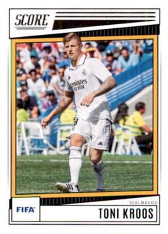 Toni Kroos 2022 Score FIFA #153 Base RAW
