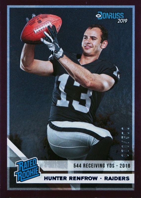 2019 Donruss #340 Season Stat Line (/500)