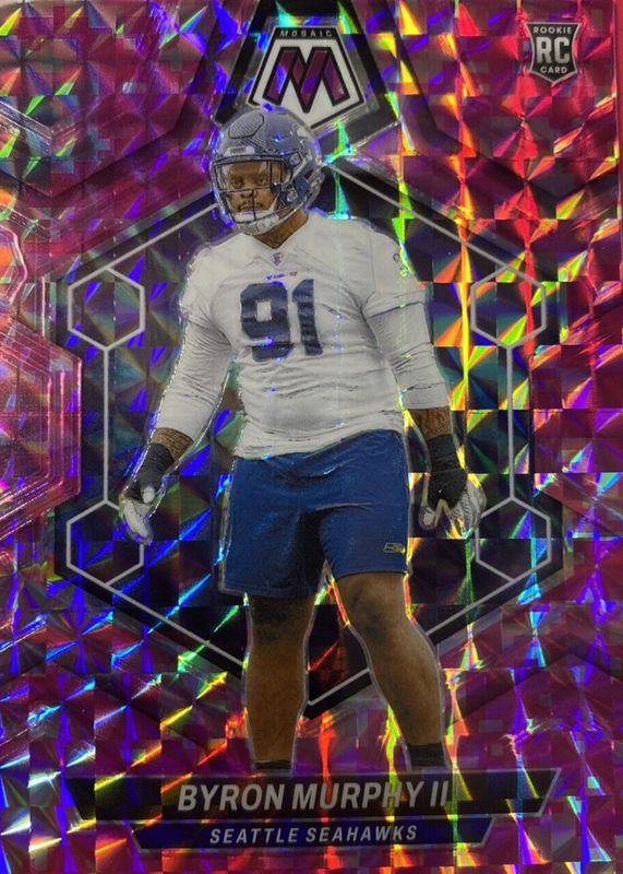 Byron Murphy II 2024 Mosaic #316 Pink Camo Rookie RAW