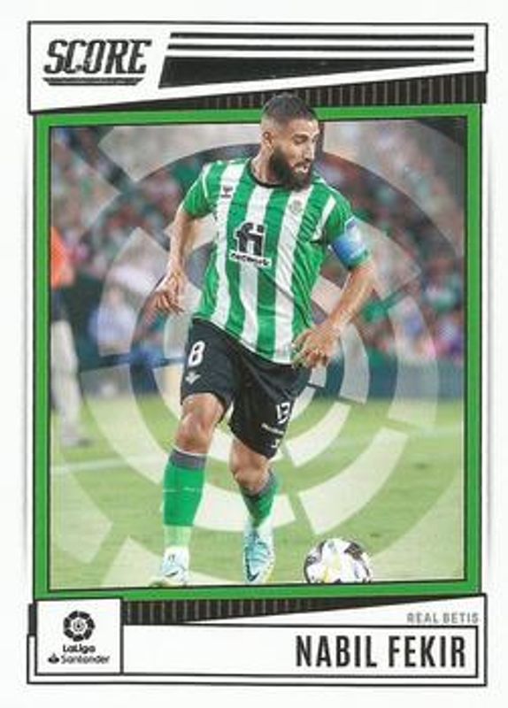 Nabil Fekir 2022 Score LaLiga Santander #137 Base RAW