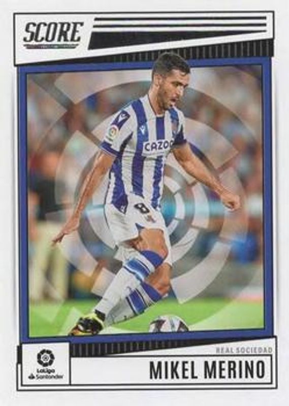 Mikel Merino 2022 Score LaLiga Santander #156 Base RAW