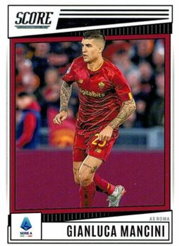 Gianluca Mancini 2022 Score Serie A #23 Base RAW
