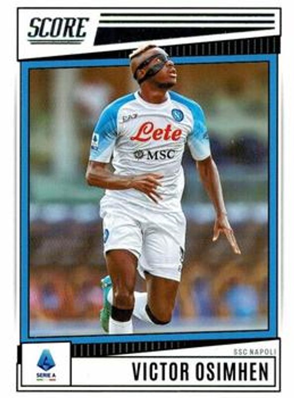 Victor Osimhen 2022 Score Serie A #150 Base RAW