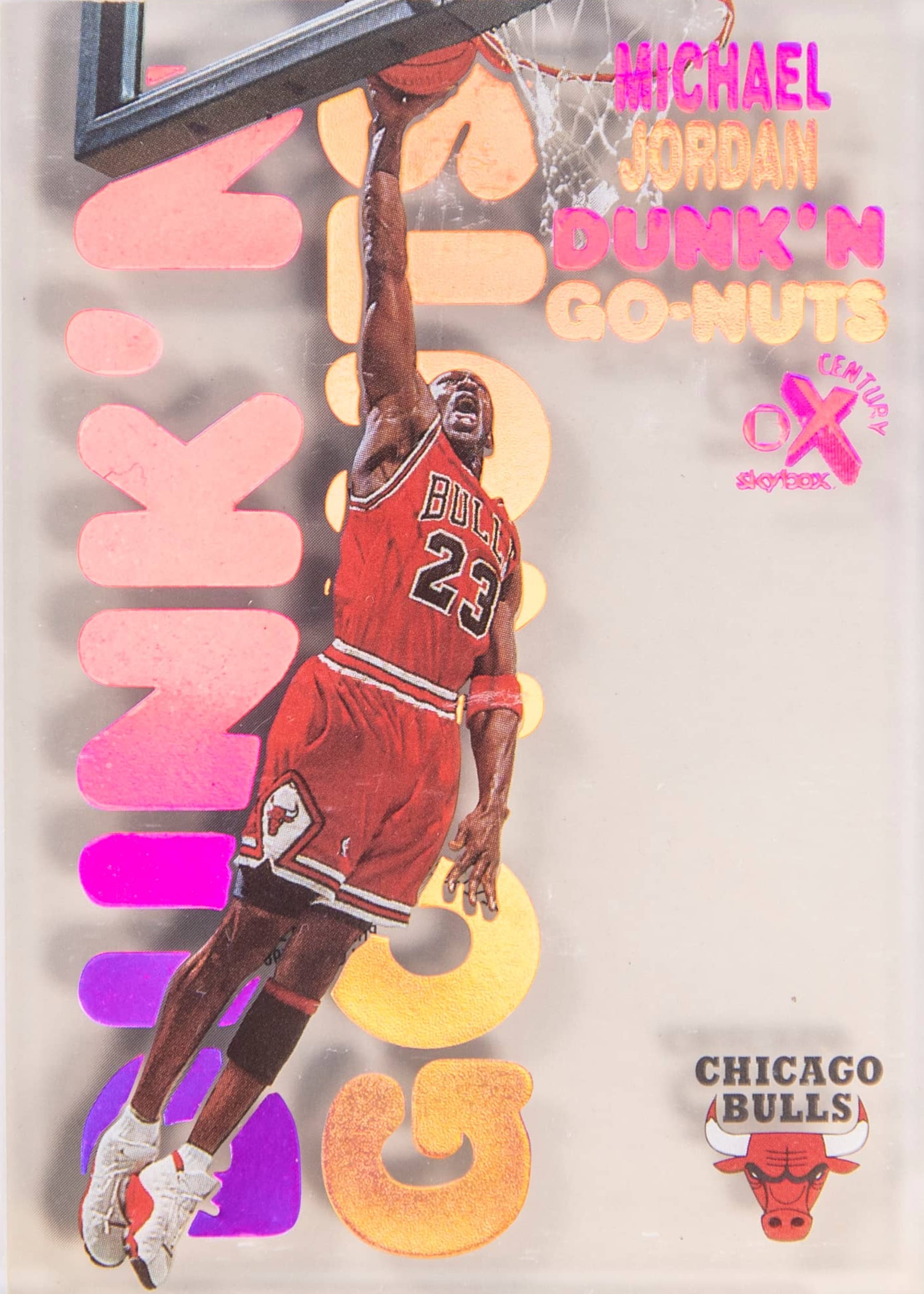 Michael Jordan 1998 Skybox E-X Century #15DG Dunk 'N Go-Nuts Price