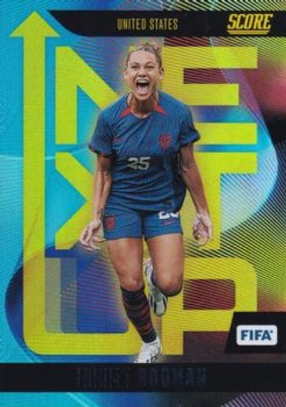 Trinity Rodman 2023 Score FIFA #7 Next Up RAW