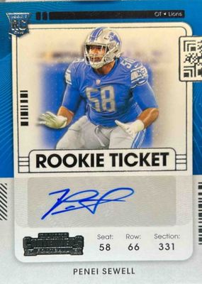 2021 Contenders #143 Rookie Ticket Auto