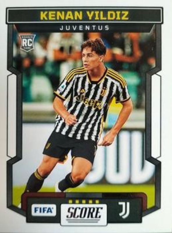 Kenan Yildiz 2023 Score FIFA #125 Base Rookie RAW