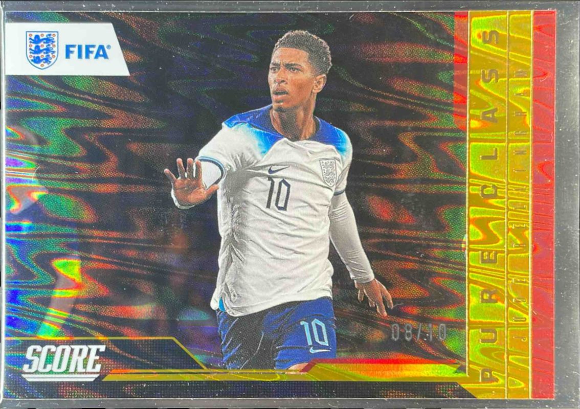Jude Bellingham 2023 Score FIFA #16 Pure Class - Gold Swirl /10 RAW