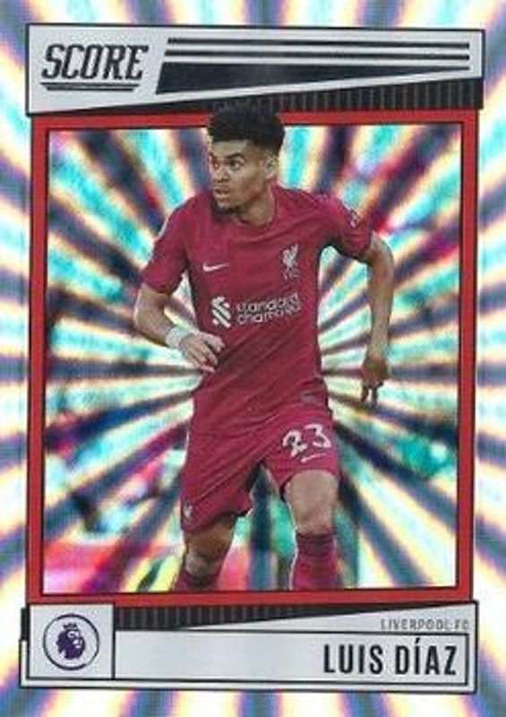 2022 Score Premier League #117 Laser