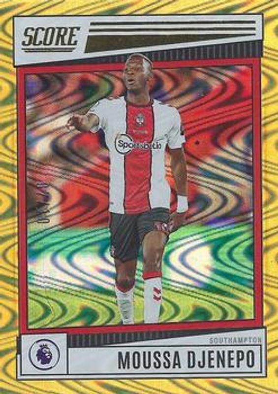 2022 Score Premier League #168 Gold Swirl /10