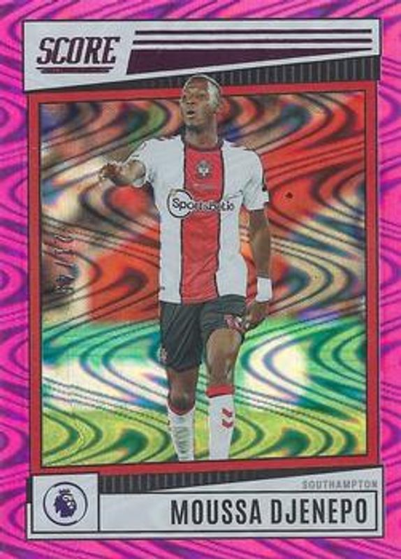 2022 Score Premier League #168 Pink Swirl /45