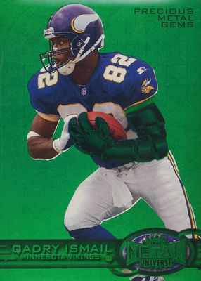 1997 Metal Universe #47 Precious Metal Gems Green /15