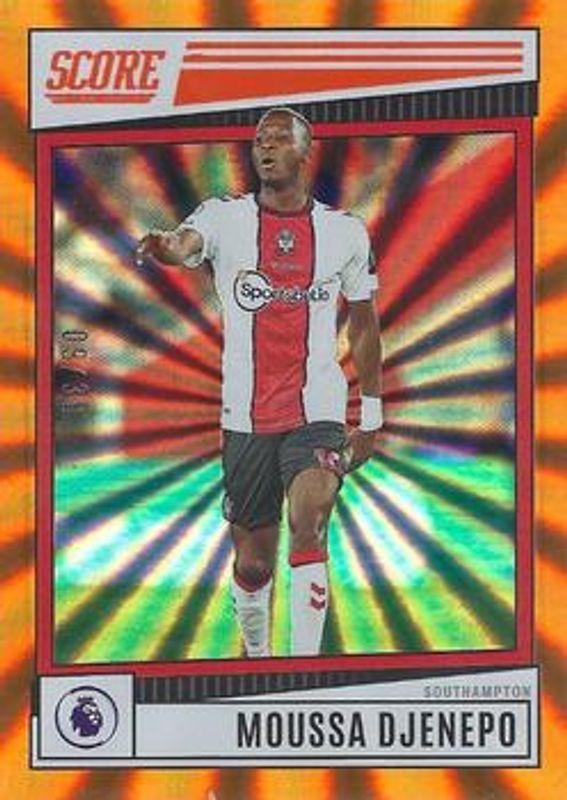 2022 Score Premier League #168 Orange Laser /35