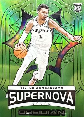 2023 Obsidian #5 Supernova - Electric Etch Green Flood /25
