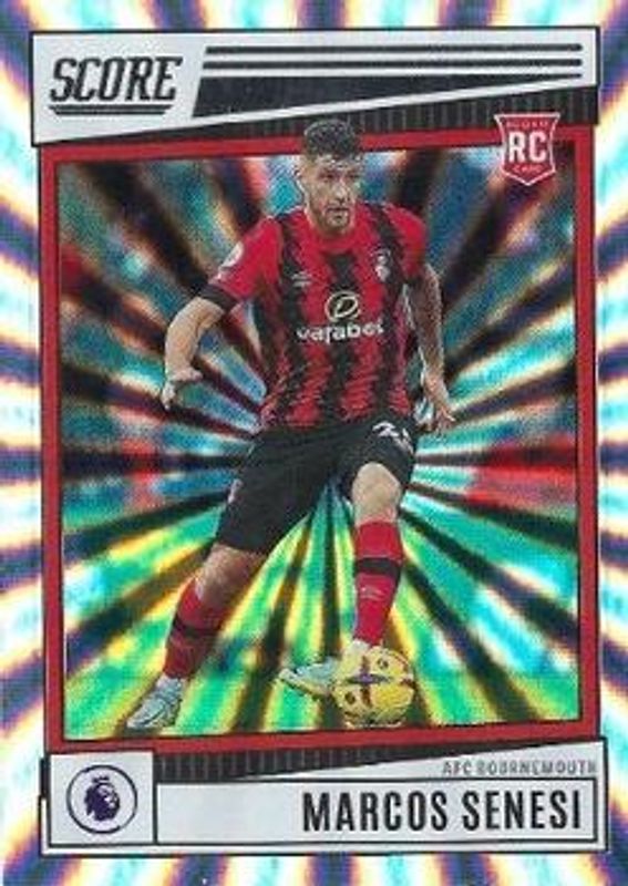 Marcos Senesi 2022 Score Premier League #4 Laser Price Guide - Sports ...