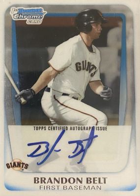 2011 Bowman #BCP93 Chrome Prospect Auto (1st)