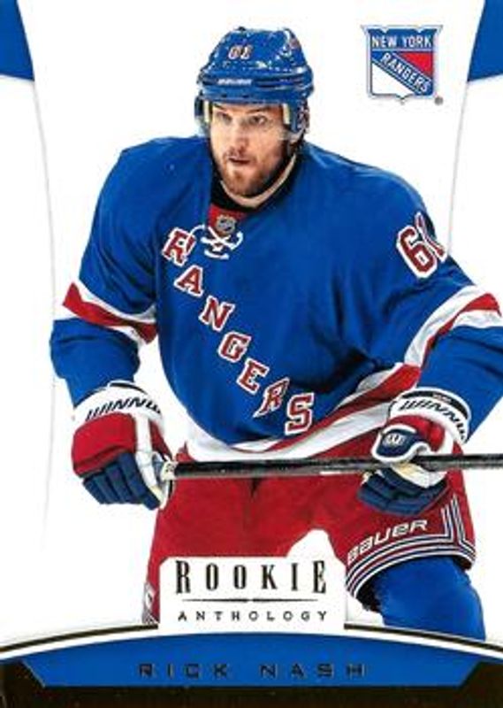 Rick Nash 2012 Panini Rookie Anthology #2 Base /699 RAW