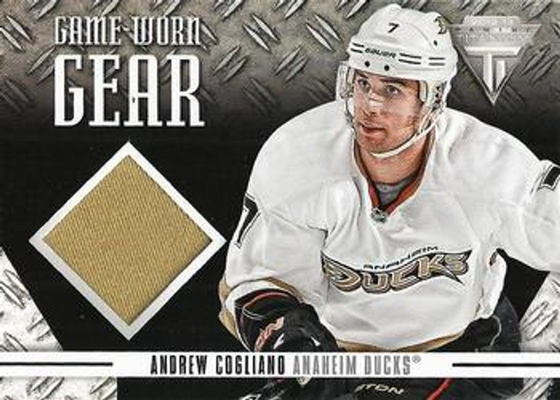 2012 Panini Rookie Anthology #GG-AC Titanium Game worn Gear